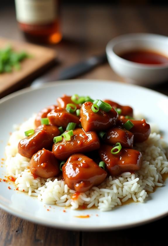 simple bourbon chicken recipe