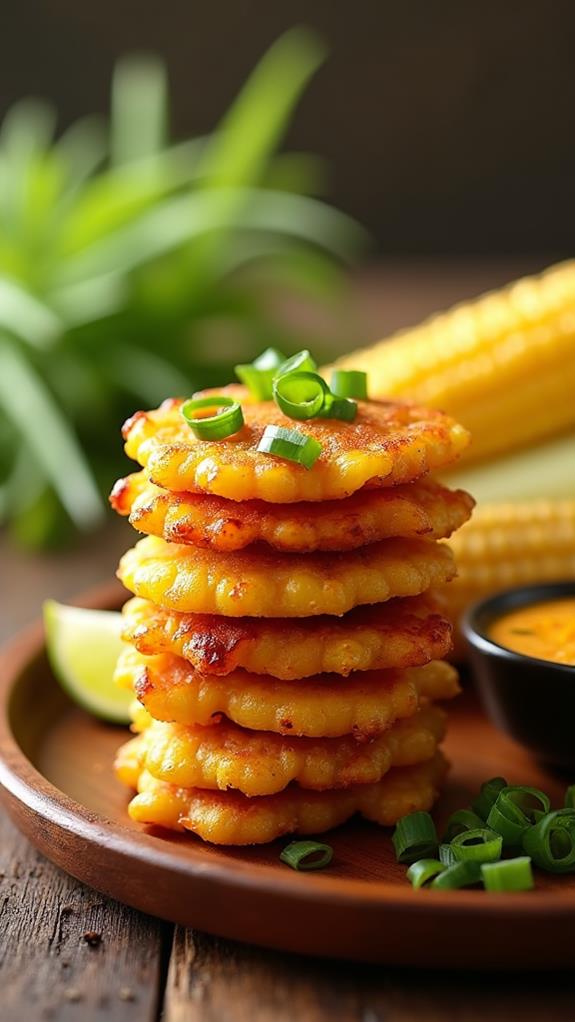 simple corn fritters recipe