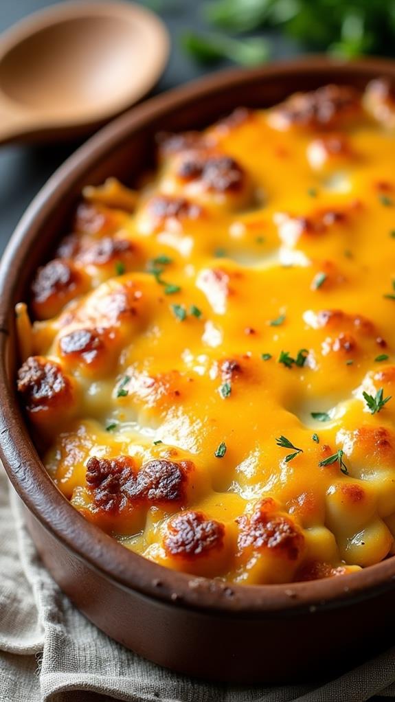 simple hamburger potato casserole