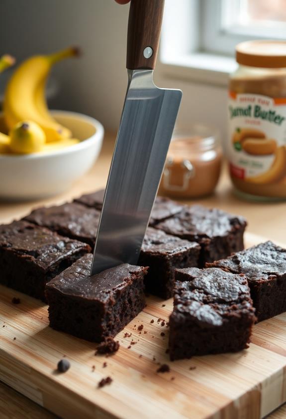 slice cake into portions