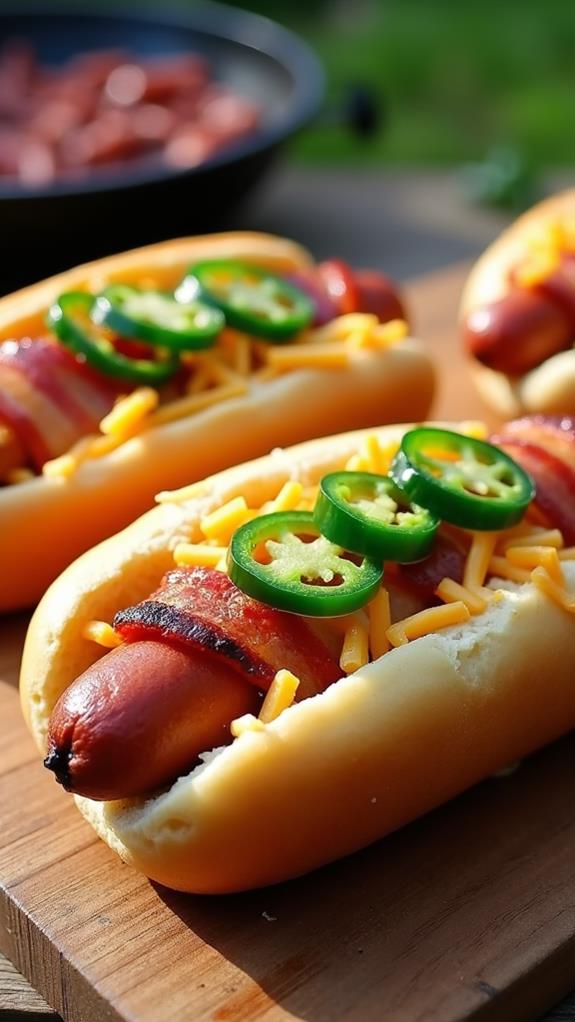 spicy bacon hot dog recipe