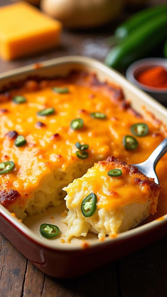 spicy baked potato casserole