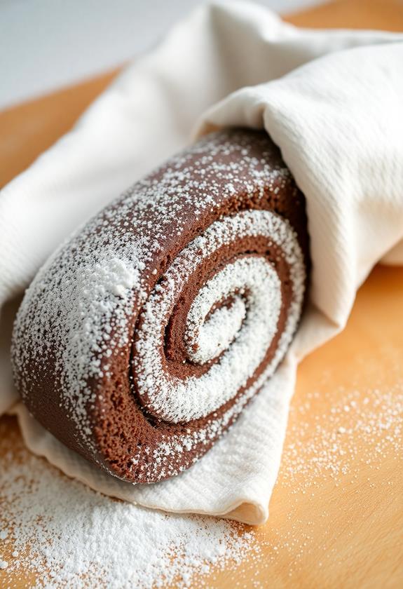 sponge rolled in sugar