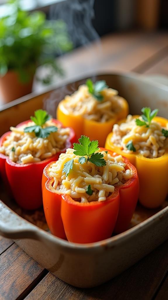 stuffed peppers with chicken