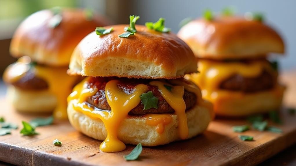 syrup glazed breakfast sliders recipe