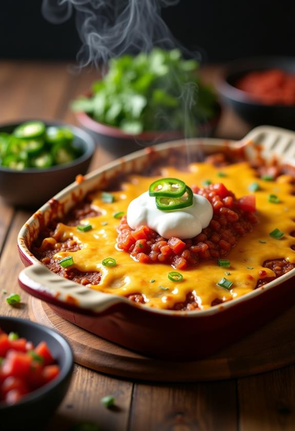 tortilla taco casserole recipe