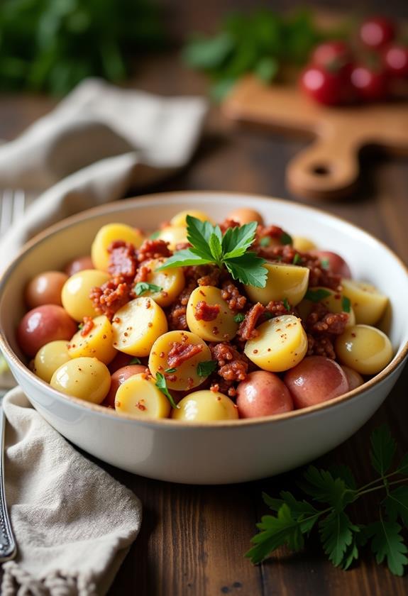 traditional german potato salad