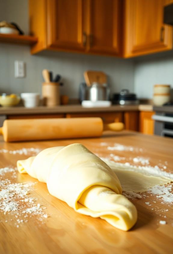 unroll crescent roll dough