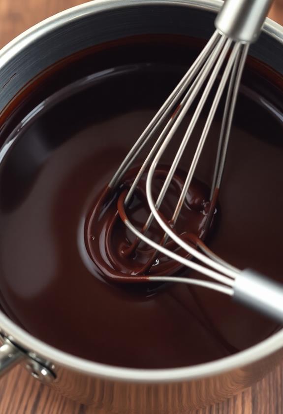 whisk cocoa until smooth